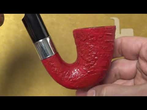 Pipa Ashton Claret XXX con vera in argento - Calabash - ASH48