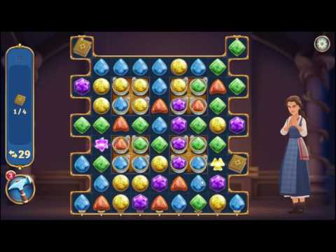 Beauty and the Beast Perfect Match Level 70 - NO BOOSTERS 👸👸👸