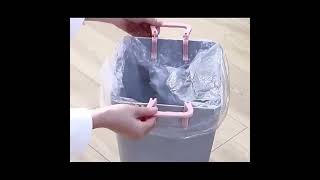 Držiak na vrecia do koša – béžový (1 pár)