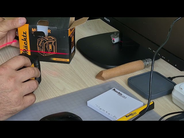 Лазерный уровень Mächtz MLL-02 R - интернет-магазин Machtz