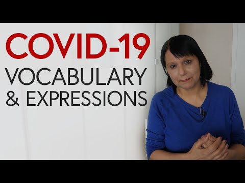 COVID-19: Talking About Coronavirus in English - Vocabulary & Expressions