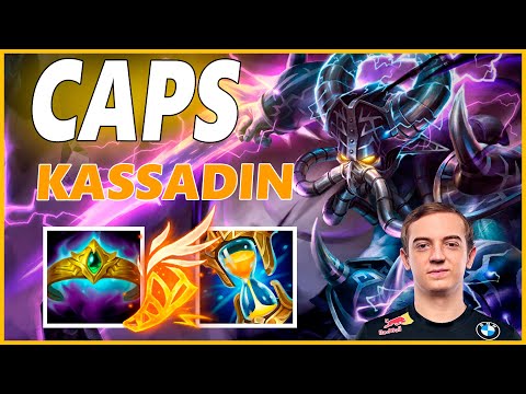 ⚡CAPS KASSADIN MID GAMEPLAY⚡SEASON 12 LEAGUE OF LEGENDS