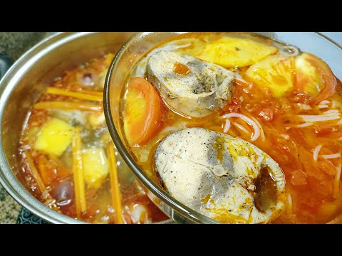 Nấu món BÚN CÁ NGỪ thơm ngon không bị tanh - Món Ăn Ngon Mỗi Ngày