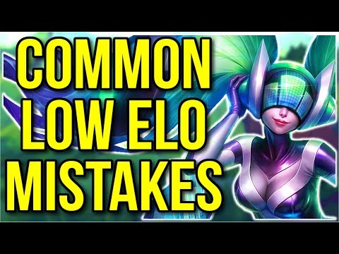 Common Mistakes Made by Low Elo Players - Unranked to Diamond - League of Legends
