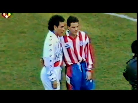 Rayo Vallecano 2 - Atlético de Madrid 1. Temporada 1993/94.