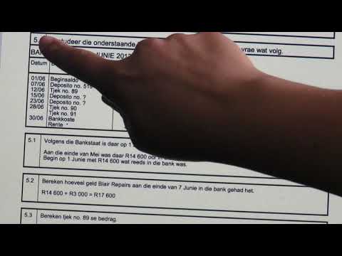 REKENINGKUNDE GRAAD 8: 27 April 2020 - periode 4 (2784)