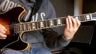 preview picture of video 'Guitar lesson | Essential jazz lick in Eb | I-VI-II-V7 | Free tab'