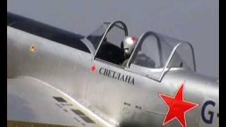 preview picture of video 'Yak-50 'Svetlana' at Compton Abbas'