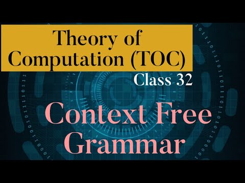 Theory of Computation introduction TOC class 1 in Telugu