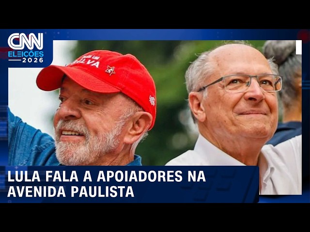 Lula e Alckmin falam a apoiadores na Avenida Paulista; veja íntegra | CNN ELEIÇÕES
