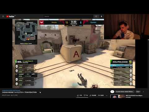 Cadian's Epic 1v4 Clutch Call By Machine - Why It Sounds Good #1