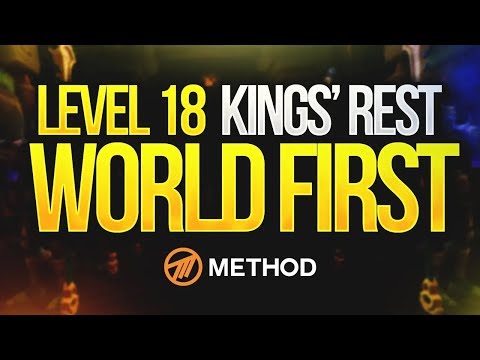 Level 18 WORLD FIRST Kings' Rest Mythic+ | Method