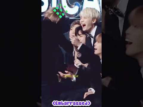BTS's Reaction When Taehyung Was Choked Was Nominated For OST 😂😂 #shorts #bts #taehyung