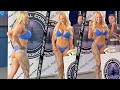 BLONDE BOMBSHELL EBANIE BRIDGES STUNS AT WEIGH IN! SHOWS OFF MILLION DOLLAR BODY FOR RING RETURN!