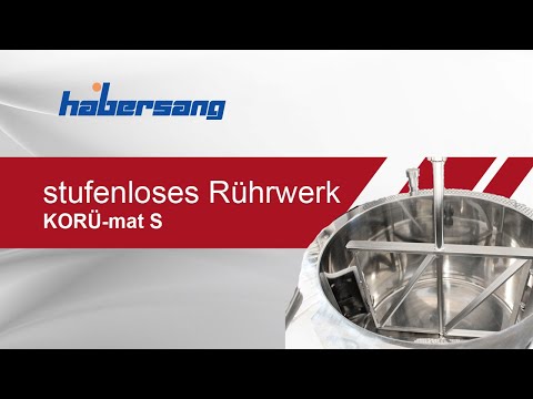 KORÜ-mat S - Das stufenlos verstellbare Rührwerk