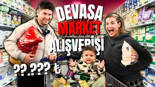 DEVASA MARKET ALIŞVERİŞİ! FİYATLAR UÇMUŞ…