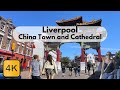 #4kwalkingtour in #liverpool including #chinatown and #liverpoolcathedral. #travelvlog #visitinguk