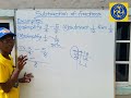 KALLI YADDA AKE ƊEBEWA SUBTRACTION NA FRACTIONS A HAUSA MATHS DA HAUSA MATHS