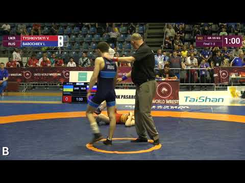 Volodymyr TYSHKIVSKYI (UKR) - lmran BABOCHIEV (RUS).mp4