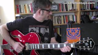 Video thumbnail for Snazzy FX wow and flutter demo review by rocknrollvintage