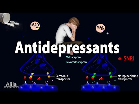 Pharmacology - Antidepressants, Animation