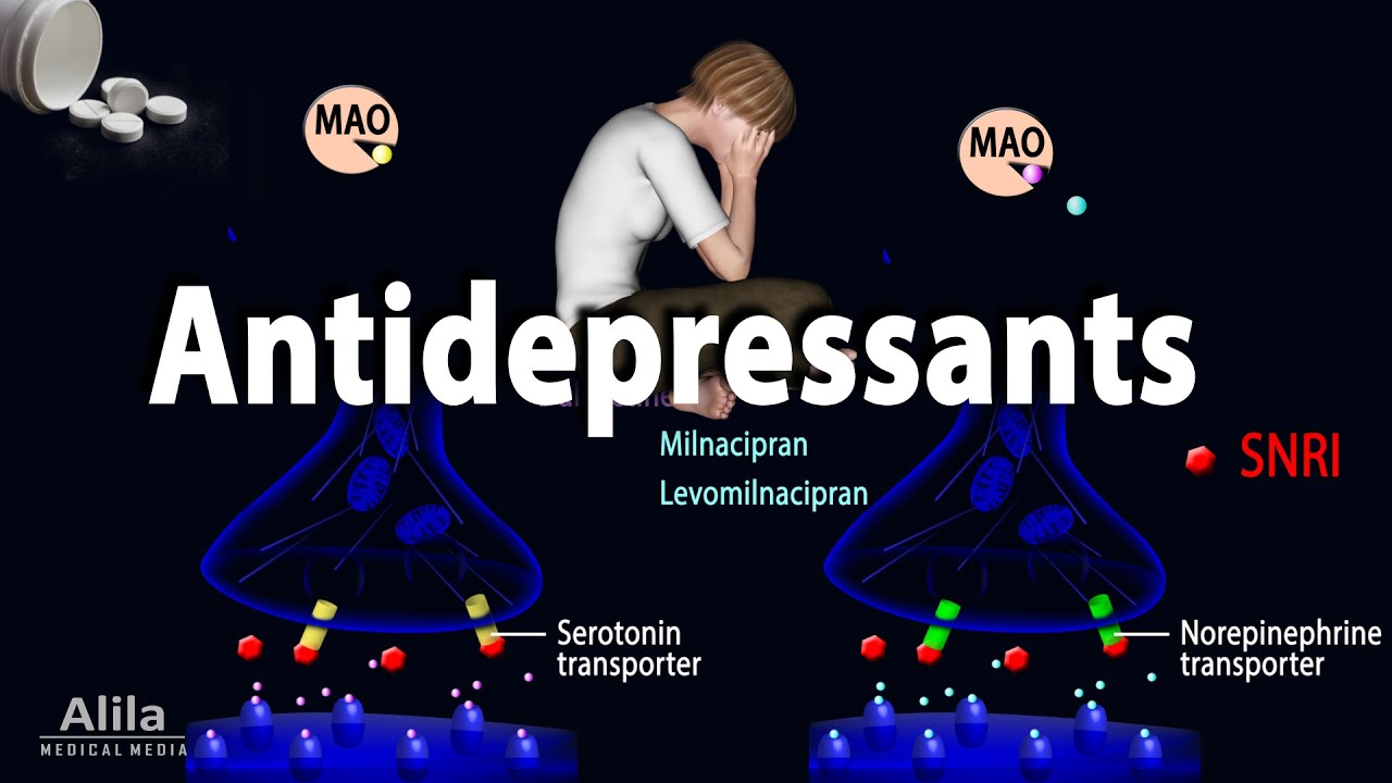 Pharmacology - Antidepressants, Animation