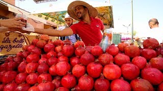 Morocco Street Food - MARRAKESH'S BEST STREET FOOD GUIDE! CRAZY Halal Food tour in Morocco!!