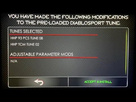 How to install custom tunes on your DiabloSport Trinity 2