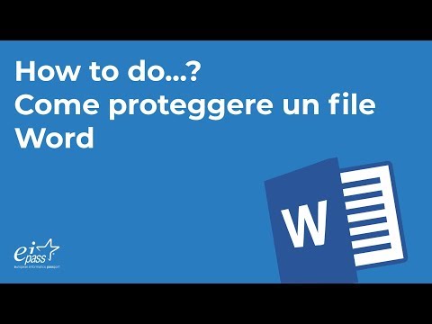 Come proteggere un file Word