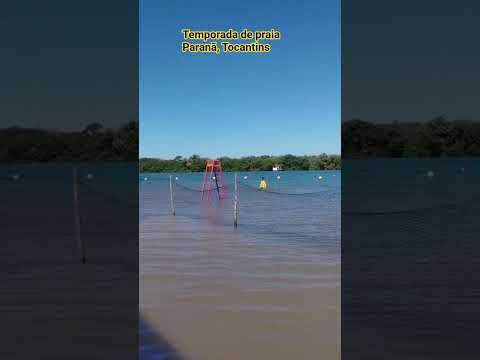 Temporada de praia - Paranã TO (Praia do Dominguinhos) #tocantins #praia #temporada #brasil