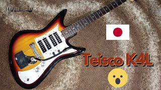 Video thumbnail for [Ep. 14] Teisco K4L, una joya japonesa coleccionable | Borro Guitars by BorroGuitars