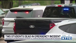 Two students confirmed dead in incident at UW-Platteville, police continue to investigate