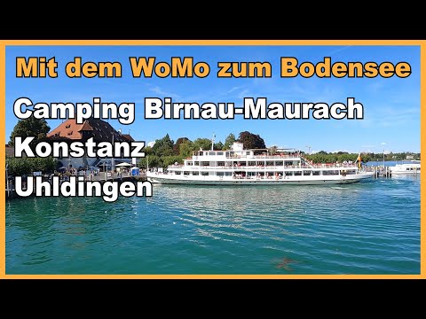 By RV to Lake Constance Camping Birnau-Maurach, Konstanz Uhldingen