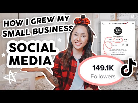 , title : 'How I Grew + Marketed XXL Scrunchie's Social Media | Promote Your Small Business Online ~150K TikTok'