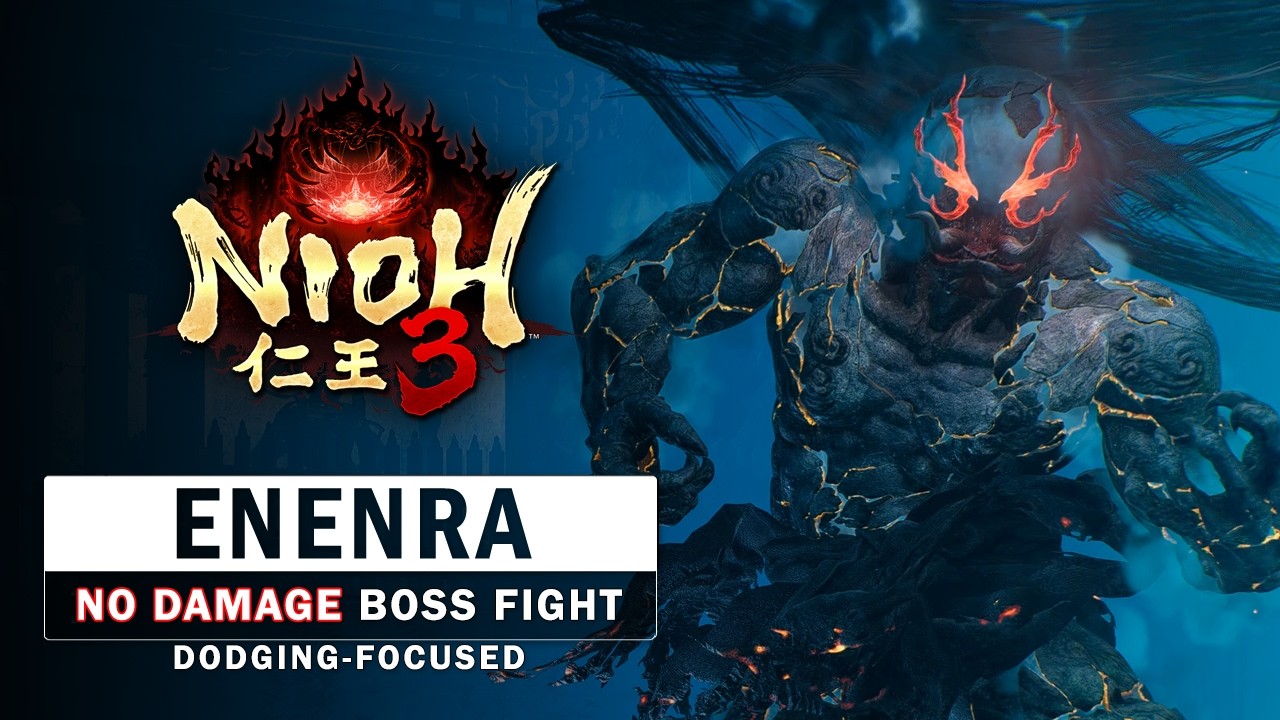 Nioh 3 - Enenra Boss Fight (No Damage)