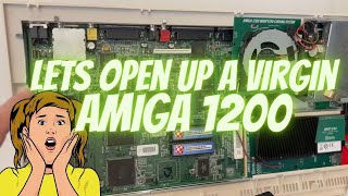 My last VIRGIN Amiga 1200 How does the caps look? Is the world going under? Does it work? OMG Panic!