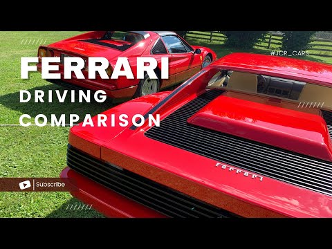 Ferrari Testarossa vs 328: The Ultimate 80s Supercar Showdown