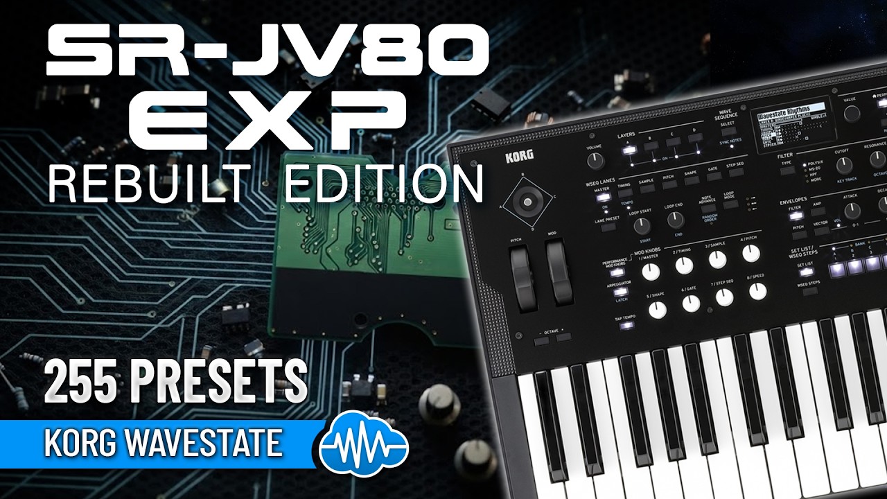 FPL098 - SR - JV80 Exp - Rebuilt Edition - Korg Wavestate ( 255 Presets ) - Video Preview 1