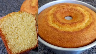 BOLO DE FUBÁ DE LIQUIDIFICADOR - FÁCIL E RÁPIDO 