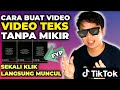 THE FASTEST WAY TO CREATE TEXT VIDEOS WITHOUT THINKING ABOUT WORDS FOR TIKTOK YOUTUBE SHORT R
