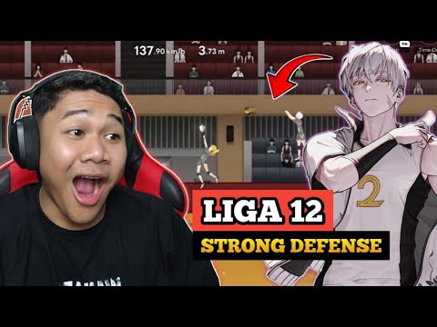 AKHIRNYA HAJAR LIGA 12! DEFENSE SEKELOMPOK DEWA! TEAM TAK TERDUGA THE SPIKE CROSS