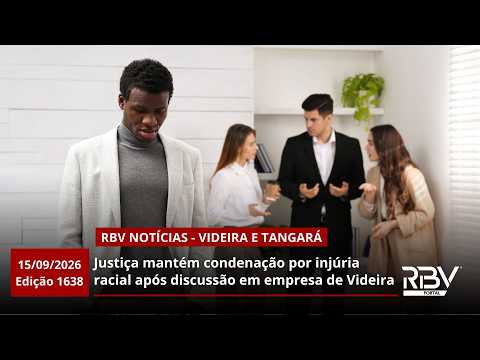 RBV Notícias Videira e Tangará - 15/09/2026 - Edição 1638