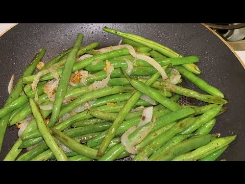 #Judías #Verdes con Ajo. #Habichuelas verdes con #ajo