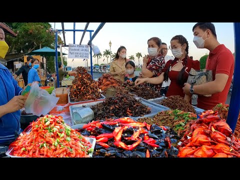 Delicious Cambodian Exotic Food Tour 2022|Malis StreetFood Tour