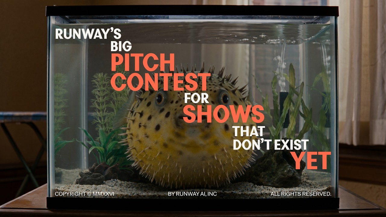 Runway's Big Pitch Contest for Shows That Don't Exist Yet | Runway