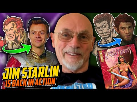 Jim Starlin Reacts to Seeing His Characters in the MCU & His Return - Celebrating 50 Years in Comics