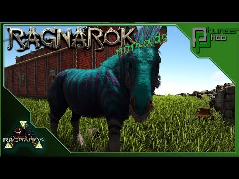 Ark: Ragnarok Nomads 41 - FULLY MUTATED EQUUS - BUILDING THE OUTHOUSE