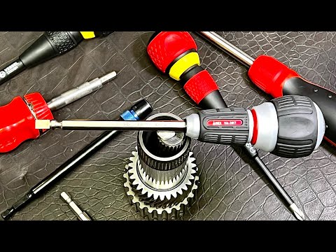 THE New Standard? ANEX’s 72-Gear Ratcheting Ball Grip Screwdriver 🪛 #397