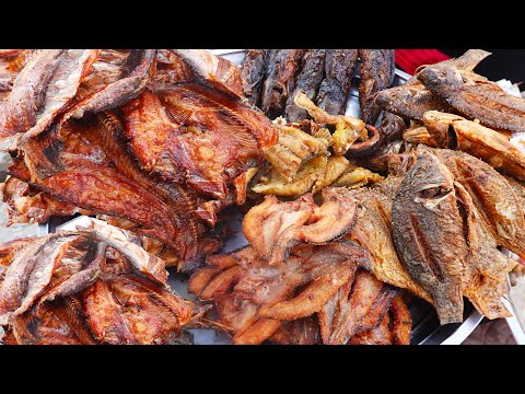 Street Food, Factory Workers Street Foods Along Veng Sreng Blvd, Phnom Penh