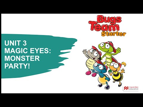Bugs Team Starter – Magic Eyes (with dr Anna Parr-Modrzejewska) – Unit 3